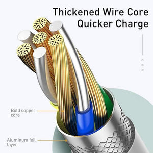 Baseus Type C to USB C Cable 100W Type C Cable for MacBook Pro PD Fast Charger Cable for Samsung S20 S10 Huawei P40 Data Wire