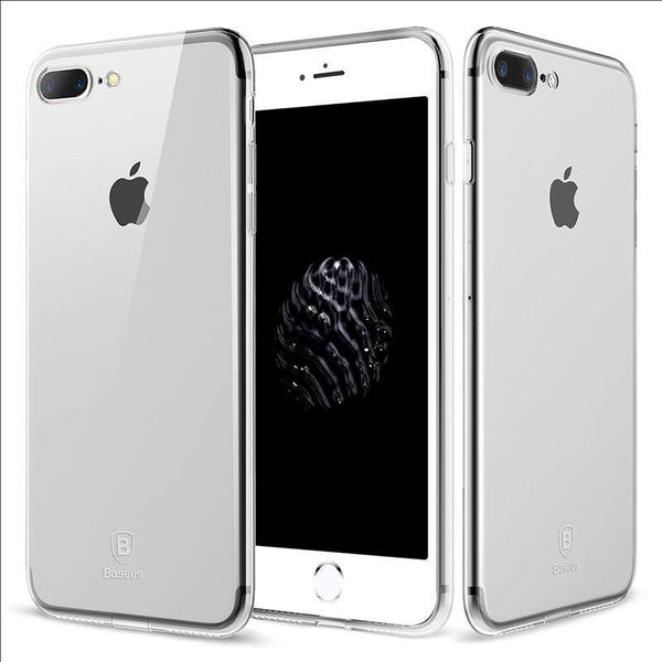 Planet Gates Baseus Ultra Thin Case For iPhone 7 Fashion Soft Silicone Case For iPhone 7 7 Plus Cover Protective Shell Clear Back Phone Cases