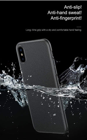 Planet Gates Baseus Ultra Thin Hard Plastic Case For iPhone X Luxury Retro Rocky Pattern Case for iPhone X Coque Funda
