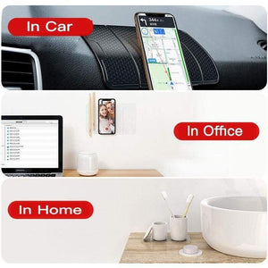 Baseus Universal Car Phone Holder for Cell Mobile Phone Wall Desk Sticker Multi-Function Nano Rubber Pad Car Mount Holder Stand
