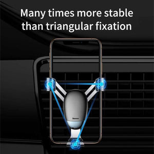 Baseus Universal Gravity Car Holder Air Vent Mount Car Phone Holder for iPhone 11 Pro Max Samsung Mini Mobile Phone Holder Stand