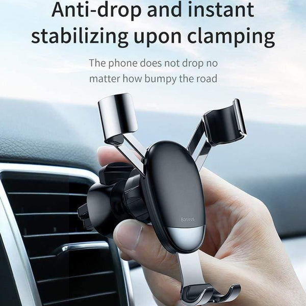Baseus Universal Gravity Car Holder Air Vent Mount Car Phone Holder for iPhone 11 Pro Max Samsung Mini Mobile Phone Holder Stand