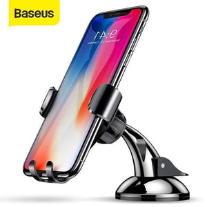 Baseus Universal Gravity Car Phone Holder Sucker Suction Cup Windshield Car Holder For iPhone 11 XS Samsung Phone Holder Stand