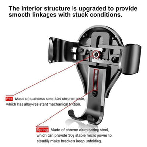Baseus Universal Gravity Car Phone Holder Sucker Suction Cup Windshield Car Holder For iPhone 11 XS Samsung Phone Holder Stand