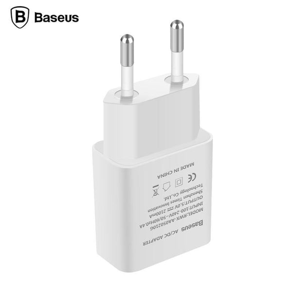 Planet Gates Baseus Universal USB Charger EU Plug Travel Wall Charger Adapter Smart Mobile Phone Charger For iPhone Samsung Xiaomi Tablet
