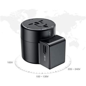 Baseus Universal USB Charger Portable USB AC Powered Adapter Travel Wall Charger (Universal)