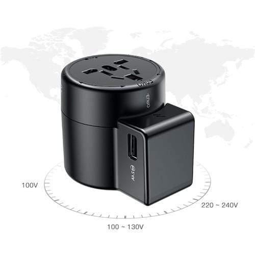Baseus Universal USB Charger Portable USB AC Powered Adapter Travel Wall Charger (Universal)