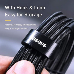 Baseus USB C to USB Type C Cable for Xiaomi Redmi Note 8 Pro Quick Charge 4.0 PD 100W Fast Charging for MacBook Pro Charge Cable