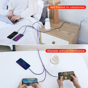 Planet Gates Baseus USB Cable For iPhone Xs Max X Xr 3 in 1 Micro USB Cable Fast Charging Charger USB Type C Type-c Cable Mobile Phone Cables