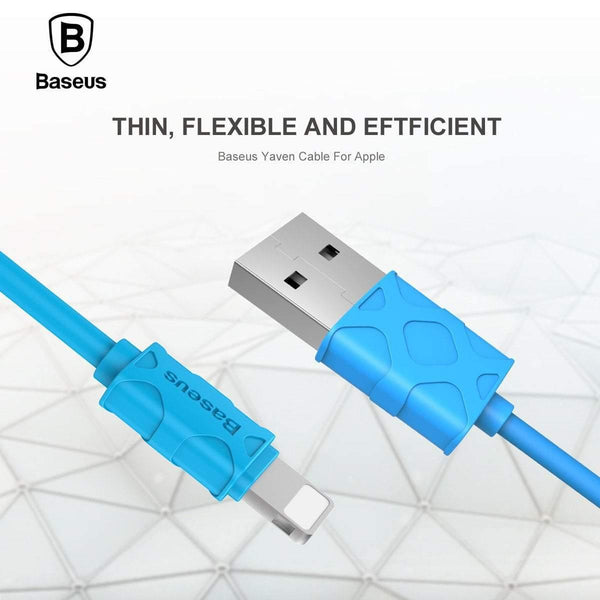 Planet Gates Baseus USB Cable For iPhone Xs Max Xr X 8 7 6 6S 5 5S SE iPad mini Charging Charger Wire Cord Adapter Data Mobile Phone Cables