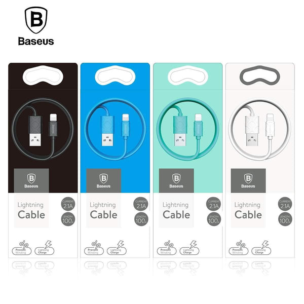 Planet Gates Baseus USB Cable For iPhone Xs Max Xr X 8 7 6 6S 5 5S SE iPad mini Charging Charger Wire Cord Adapter Data Mobile Phone Cables