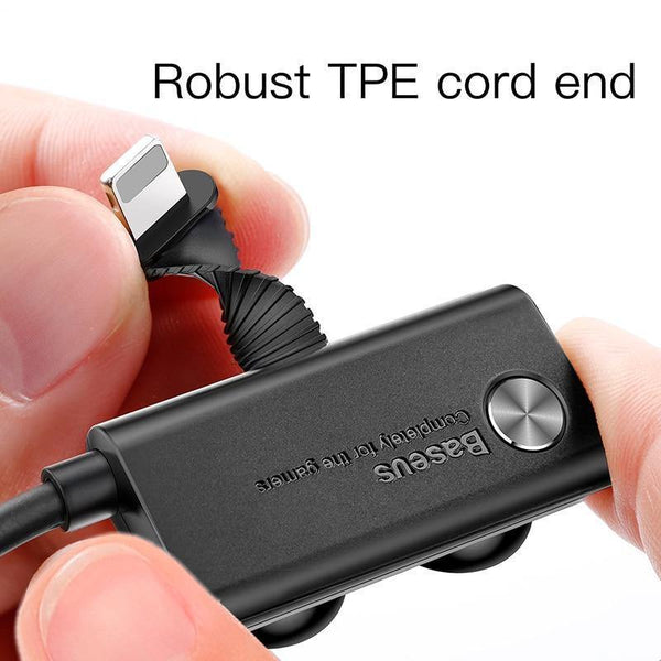 Planet Gates Baseus USB Charger Cable for iPhone 6 6s 7 8 X Mobile Game Cable 8Pin Fast Charging Cable for iPhone 5S 5 Mobile Phone Cables
