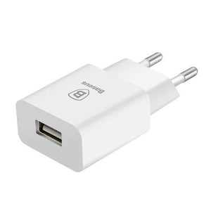 Planet Gates Baseus USB Charger For Mobile Phone EU Charger Plug Travel Wall Charger Adapter For iPhone iPad Samsung Xiaomi Phone Charger