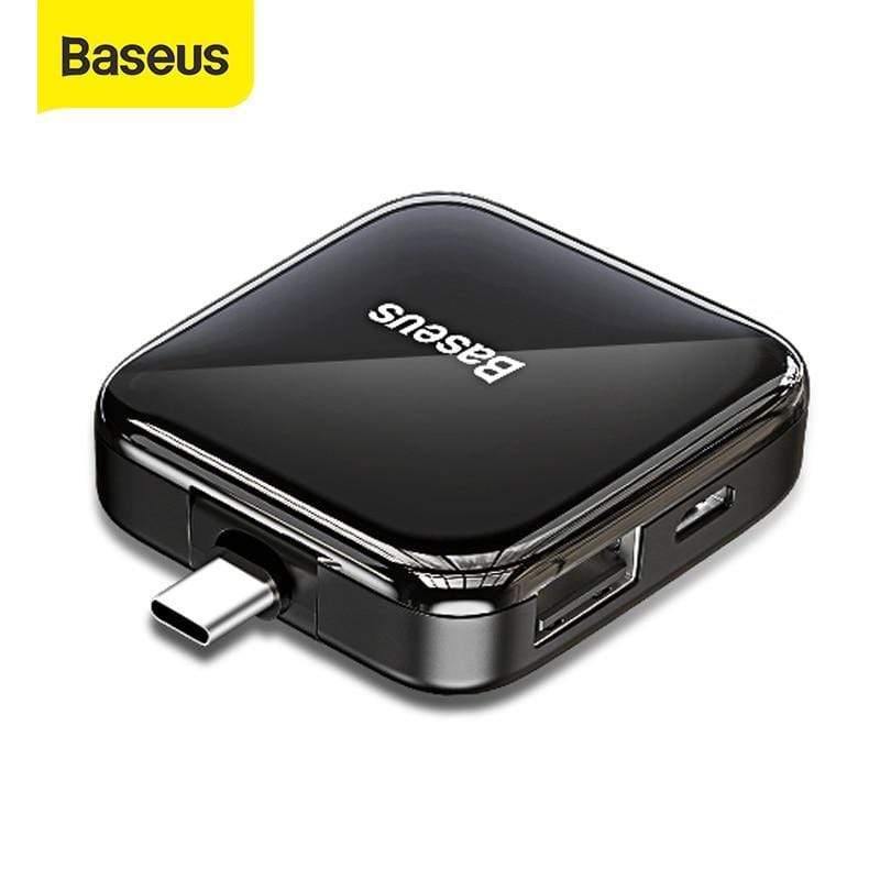 Baseus USB HUB USB C HUB to USB 2.0 for MacBook Pro Air iPad Pro 2020 Type C HUB 4 Ports USB 2.0 HUB for Xiaomi Samsung Notebook