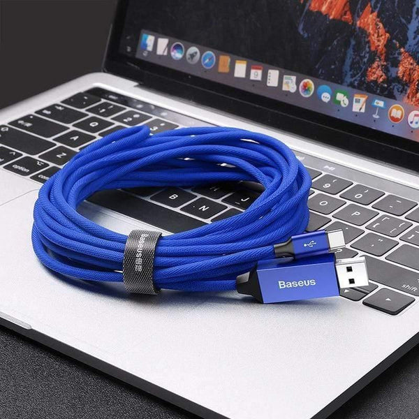 Baseus USB Type C Cable for Samsung Note 8 S8 S9 Plus Qucik Charge 3.0 Type C Cable for Xiaomi Mi 8 9 USB-C Mobile Phone Cables