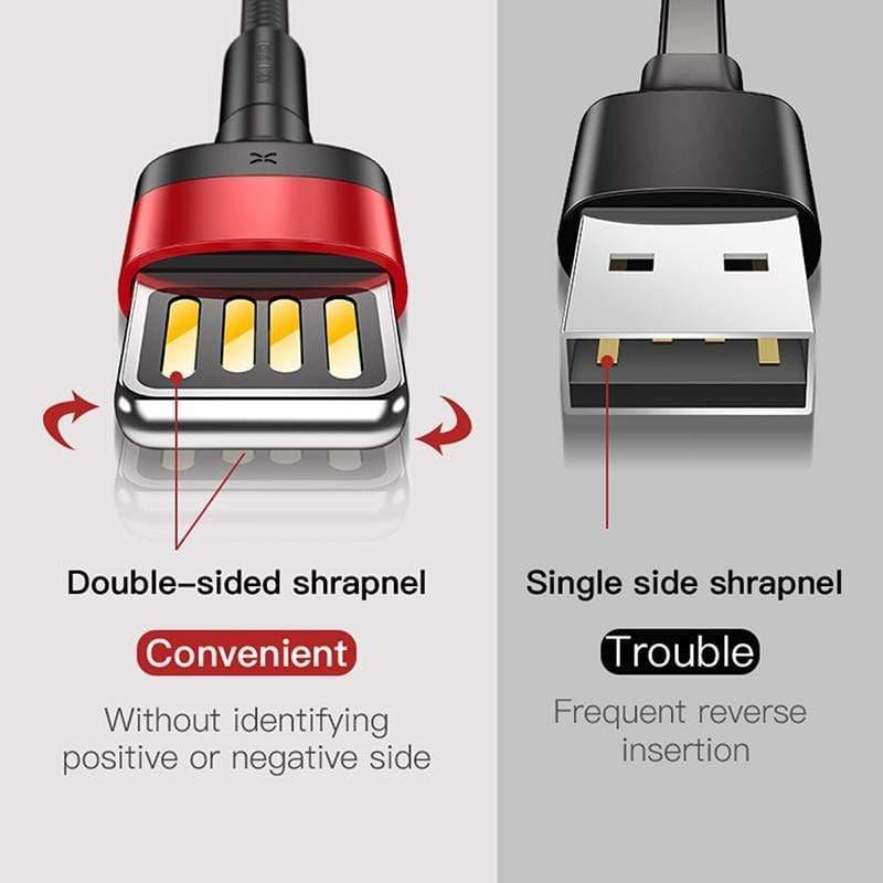 Baseus USB Type C Cable Quick Charge 3.0 USB C Cable for Samsung S9 S10 Xiaomi Mi 9 Upgrade Fast Charging Cable USB-C Data Cord