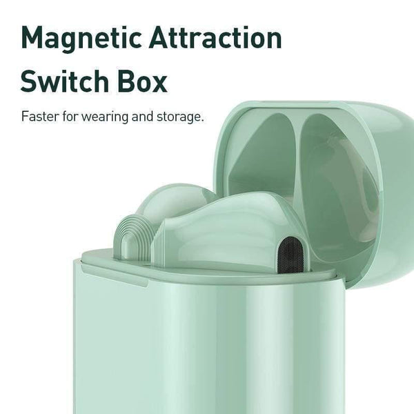 Baseus W09 TWS Wireless Bluetooth Earphone Intelligent Touch Control Wireless TWS Earphones With Stereo bass sound Smart Connect