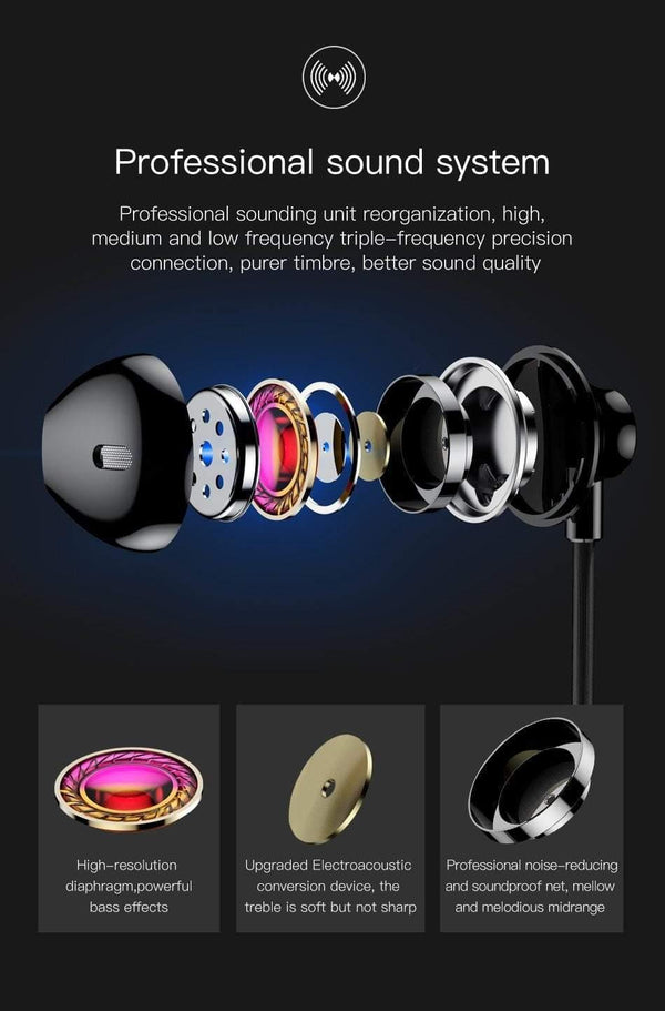 Planet Gates Baseus Wired Earphone In Ear Headset With Mic Stereo Bass Sound 3.5mm Jack Earphone Earbuds Earpiece For iPhone Samsung Xiaomi