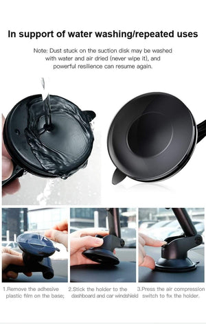 Planet Gates Baseus Wireless Car Charger For iPhone Xs Max Xr X 8 Samsung Note 9 Qi Wireless Charger Fast Wirless Charging Car Phone Holder