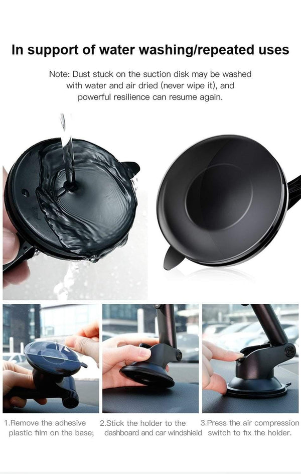 Planet Gates Baseus Wireless Car Charger For iPhone Xs Max Xr X 8 Samsung Note 9 Qi Wireless Charger Fast Wirless Charging Car Phone Holder