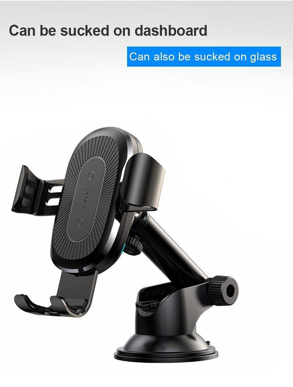 Planet Gates Baseus Wireless Car Charger For iPhone Xs Max Xr X 8 Samsung Note 9 Qi Wireless Charger Fast Wirless Charging Car Phone Holder