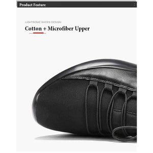 Planet Gates Basic Style Brand Men Sport Shoes Breathable Leather Man Sneaker Krasovki Dark Black Hombre Tennis Zapato Calcado