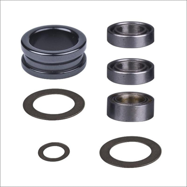 Planet Gates BassLegend - 1 set Fishing SIC Line Thread Guide Roller+ ball bearing For Spinner Reel