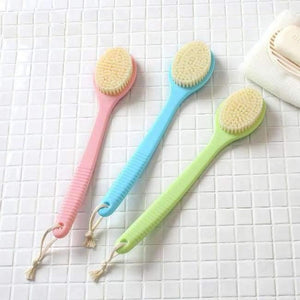 Planet Gates Bath Brush Long Handle Nylon Scrub Skin Massage Rubbing Bath Brushes Back Exfoliation Brushe Body Cleaning Tool