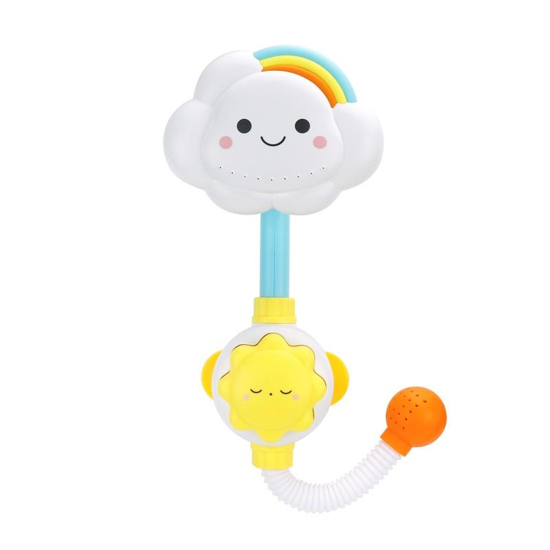 Planet Gates Bath Toys for Kids Baby Water Game Clouds Model Faucet Shower Water Spray Toy For Children Squirting Sprinkler Bathroom Baby Toy