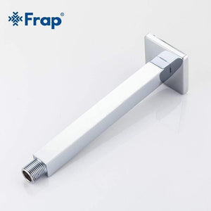 Planet Gates Bathroom 20cm Shower arm Chrome plated Brass Material Fixed Pipe Bathroom accessories Square shower arm Y81018 (Y81018)