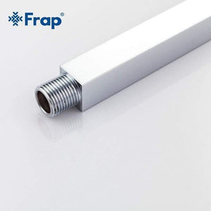 Planet Gates Bathroom 20cm Shower arm Chrome plated Brass Material Fixed Pipe Bathroom accessories Square shower arm Y81018 (Y81018)