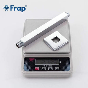 Planet Gates Bathroom 20cm Shower arm Chrome plated Brass Material Fixed Pipe Bathroom accessories Square shower arm Y81018 (Y81018)