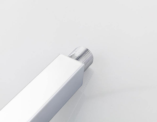 Planet Gates Bathroom 20cm Shower arm Chrome plated Brass Material Fixed Pipe Bathroom accessories Square shower arm Y81018 (Y81018)