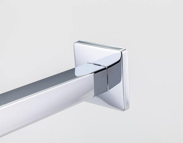 Planet Gates Bathroom 20cm Shower arm Chrome plated Brass Material Fixed Pipe Bathroom accessories Square shower arm Y81018 (Y81018)