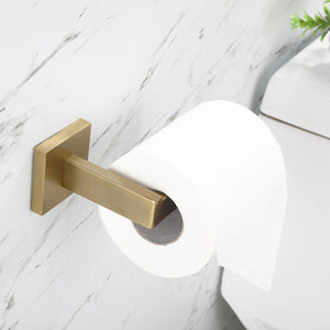 Planet Gates Bathroom Accessories Brushed Gold Stainless Steel Dish Rack Towel Rod Towel Ring Bathrobe Hook Paper Towel Rack