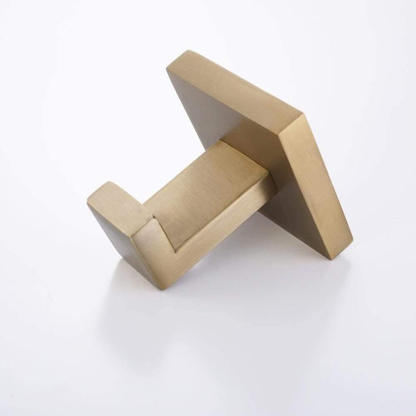 Planet Gates Bathroom Accessories Brushed Gold Stainless Steel Dish Rack Towel Rod Towel Ring Bathrobe Hook Paper Towel Rack