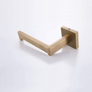 Planet Gates Bathroom Accessories Brushed Gold Stainless Steel Dish Rack Towel Rod Towel Ring Bathrobe Hook Paper Towel Rack