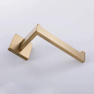 Planet Gates Bathroom Accessories Brushed Gold Stainless Steel Dish Rack Towel Rod Towel Ring Bathrobe Hook Paper Towel Rack