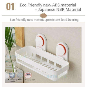 Planet Gates Bathroom Accessories Corner Rack Shower Caddy Shelf  Bathroom Shampoo Holder With Suction Cup Super-big Size Shower Storage Rack