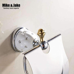 Planet Gates Bathroom accessories diamomd Toilet Paper Holder Roll Holder,Tissue Holder,Solid Brass -Bathroom Accessories Products MC6726