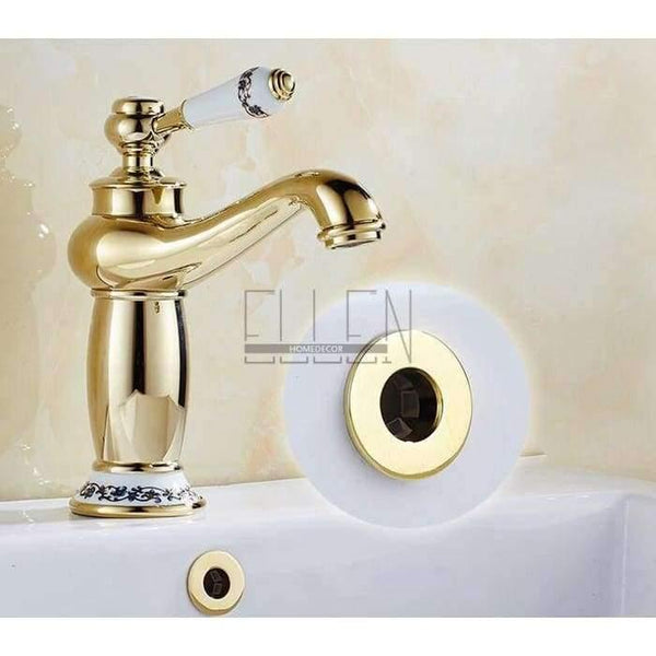 Planet Gates Bathroom Basin Sink Overflow Cover Brass Decoration cover for Basin Bathroom Product Replacement ELF19