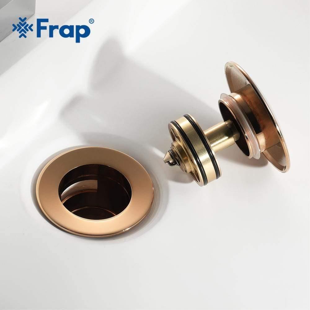 Planet Gates Bathroom Basin Sink Pop Up Drain Brass with Overflow Vanity bath Sink Waste Drainer 8 Colors Bathroom accessories Y81034