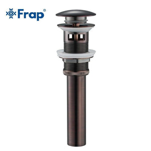 Planet Gates Bathroom Basin Sink Pop Up Drain Brass with Overflow Vanity Sink Waste Drainer 8 Colors Bathroom accessories Y81033