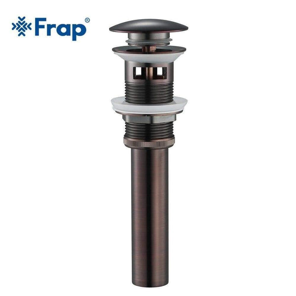 Planet Gates Bathroom Basin Sink Pop Up Drain Brass with Overflow Vanity Sink Waste Drainer 8 Colors Bathroom accessories Y81033