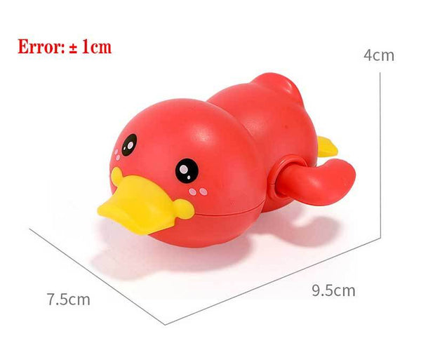 Planet Gates Bathroom Bath Shower Baby Clockwork Swimming Children Play Water Cute Little Yellow Duck Bathing Bathtub Toys For Kid