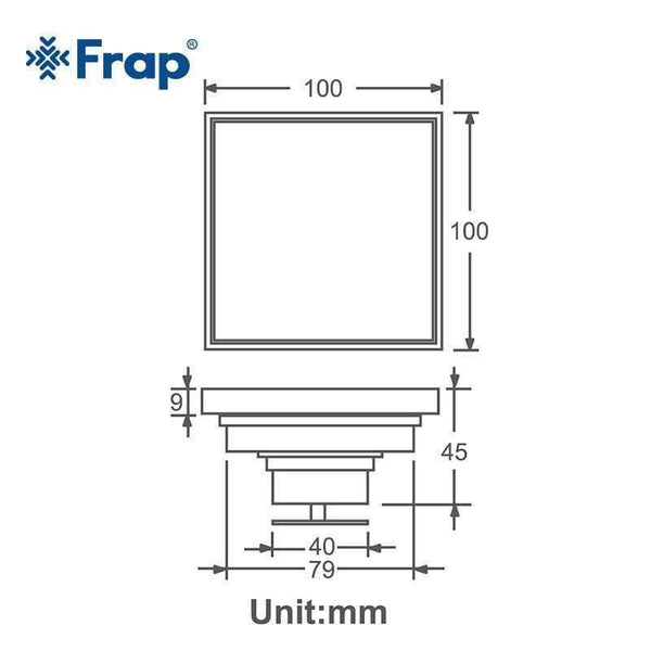 Planet Gates Bathroom Fish Lotus Pattern Brass Copper Deodorant Bathroom Shower Floor Drain for Kitchen Balcony Y38065