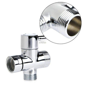 Planet Gates Bathroom Fixture T-adapter 3 Ways Valve For Diverter Bath Toilet Bidet Sprayer Shower Head New Q01 Dropship