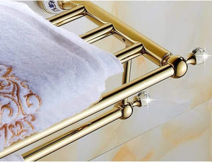 Bathroom Hardware Set Antique Gold&Crystal Bathroom Accessories Sets Bathroom Products FE1 - Planet Gates