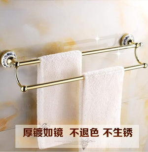 Planet Gates Bathroom Hardware Set Antique Gold&Crystal Bathroom Accessories Sets Bathroom Products FE1