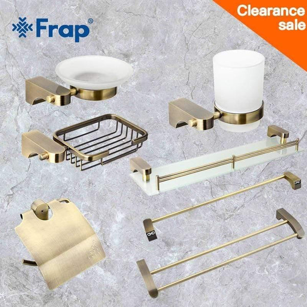 Planet Gates Bathroom Hardware Sets Towel Rack Bath Toilet Paper Holder Toothbrush Holder Bathroom Accessories F14